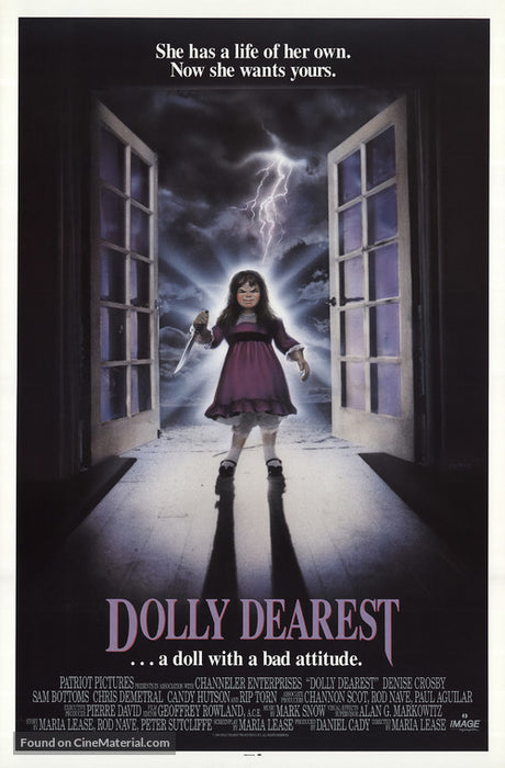 Pixel Demon Dolly Dearest Movie Poster A2 Size