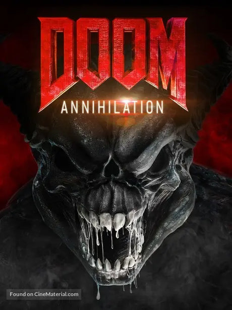 Pixel Demon Doom: Annihilation Movie Poster A2 Size