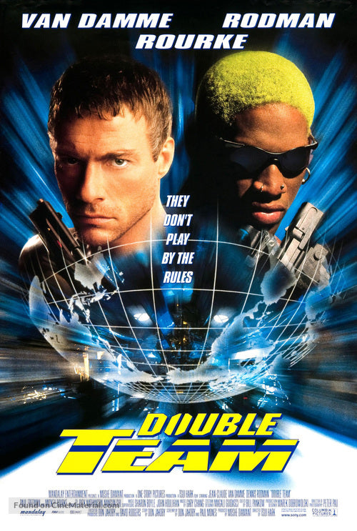 Double Team Cinema Movie Poster A2 Size