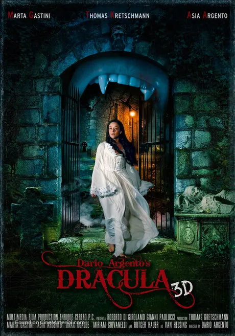Pixel Demon Dracula 3D Movie Poster A2 Size