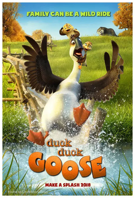 Pixel Demon Duck Duck Goose Movie Poster A2 Size
