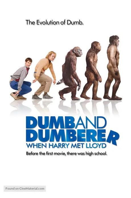 Pixel Demon Dumb and Dumberer: When Harry Met Lloyd Movie Poster A2 Size