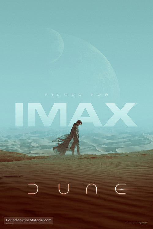 Dune (2021) Cinema Movie Poster A2 Size Version 2