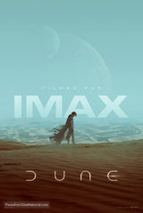 Dune (2021) Cinema Movie Poster A2 Size Version 2