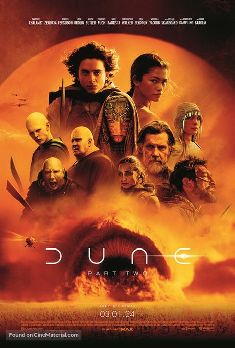 Dune: Part Two A2 Movie Poster-Pixel Demon