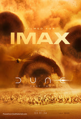 Dune Part 2 Cinema Movie Poster A2 Size Version 4
