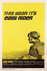 Easy Rider Cinema Movie Poster A2 Size