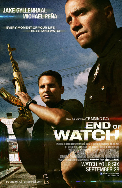 End of Watch A2 Movie Poster-Pixel Demon