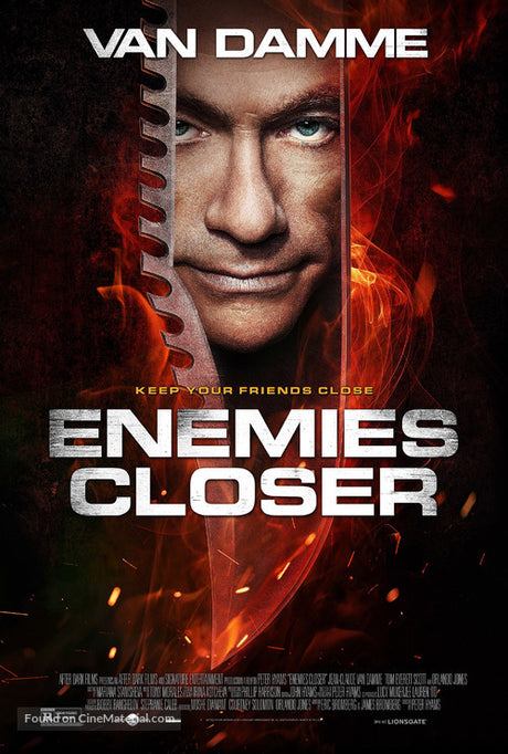 Pixel Demon Enemies Closer Movie Poster A2 Size