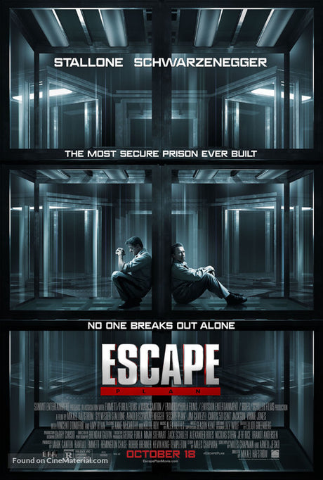 Escape Plan A2 Movie Poster-Pixel Demon