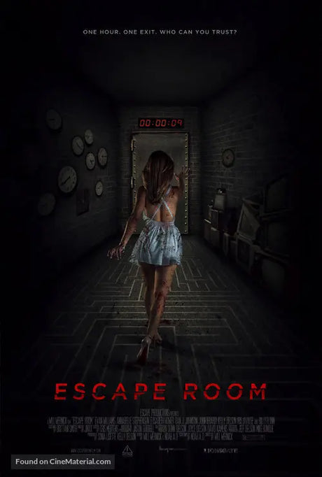 Pixel Demon Escape Room Movie Poster A2 Size