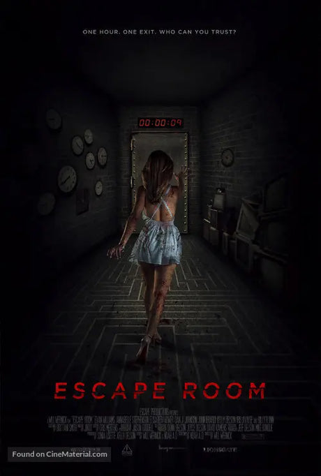 Pixel Demon Escape Room Movie Poster A2 Size