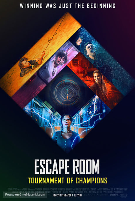 Escape Room: Tournament of Champions A2 Movie Poster-Pixel Demon
