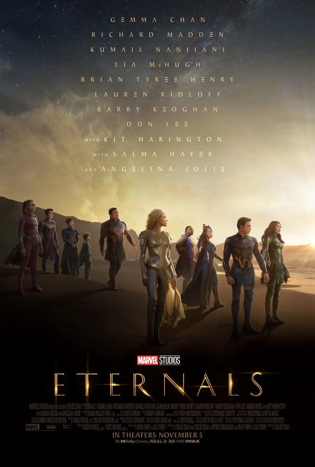 Eternals A2 Size Movie Poster-Pixel Demon