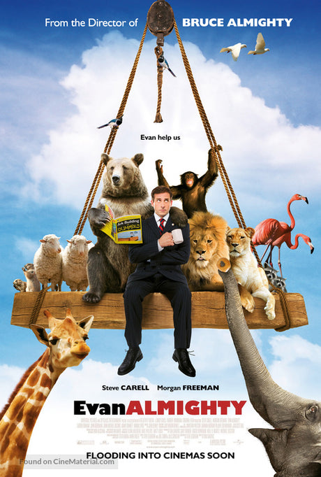 Evan Almighty A2 Movie Poster-Pixel Demon