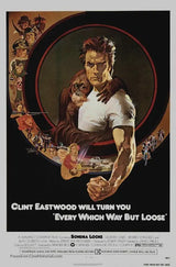 Every Which Way but Loose Cinema Movie Poster A2 Size