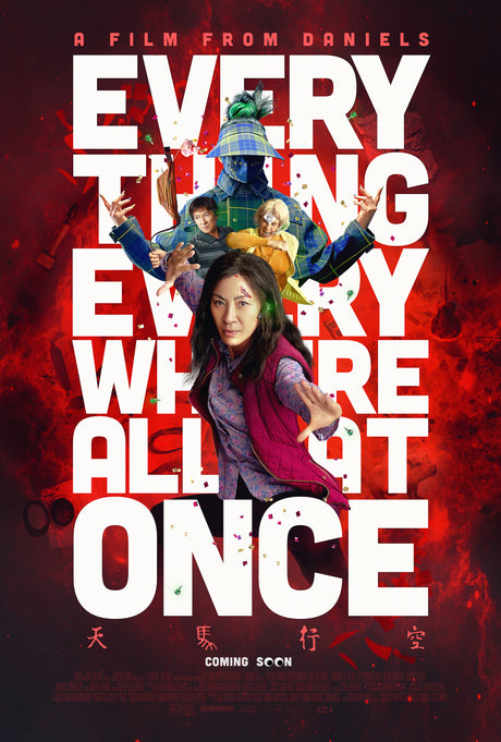 Everything everywhere all at once A2 Size Movie Poster-Pixel Demon