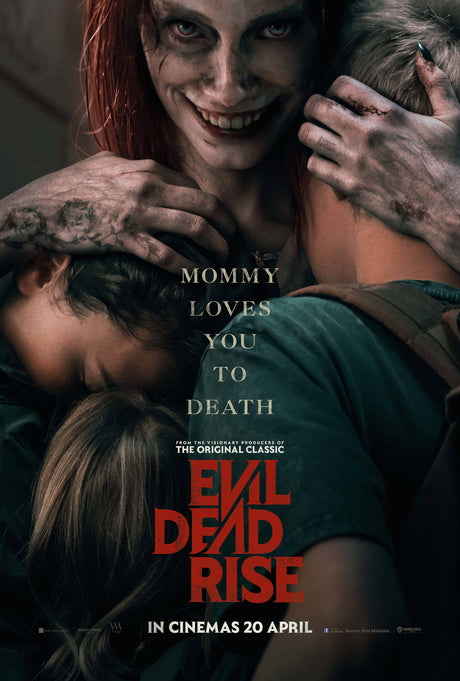 Evil Dead Rise A2 Size Movie Poster-Pixel Demon
