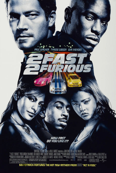 Fast And Furious Saga Style 18 A2 Size Movie Poster-Pixel Demon