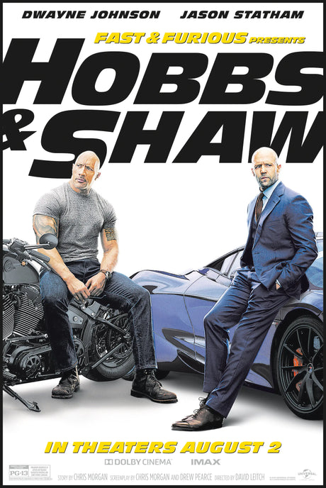 Fast And Furious Saga Style 2 A2 Size Movie Poster-Pixel Demon