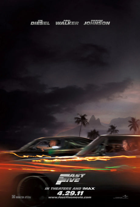 Fast And Furious Saga Style 23 A2 Size Movie Poster-Pixel Demon
