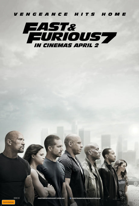 Fast And Furious Saga Style 9 A2 Size Movie Poster-Pixel Demon