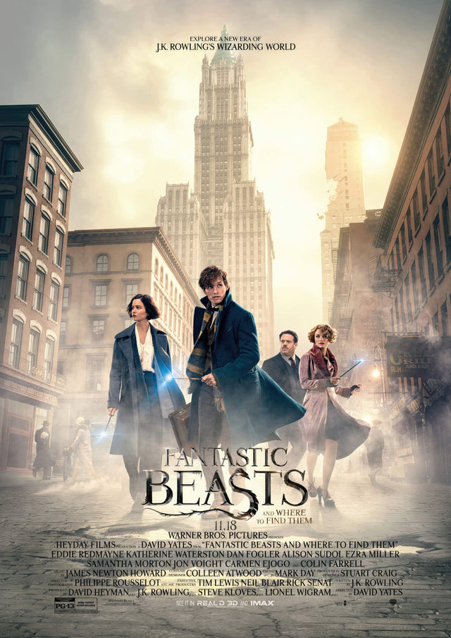 Fantastic Beasts And Where To Find Them A2 Size Movie Poster-Pixel Demon