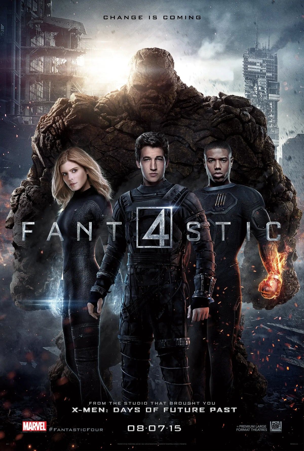 Fantastic Four (2015) A2 Size Posters-Pixel Demon