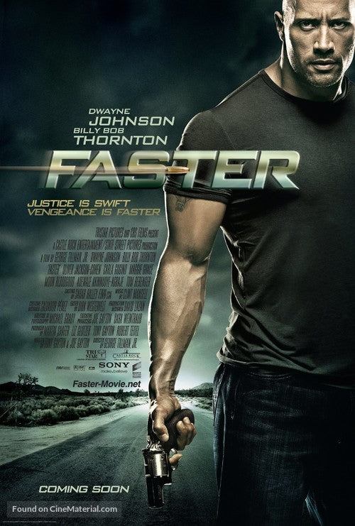 Faster A2 Movie Poster-Pixel Demon
