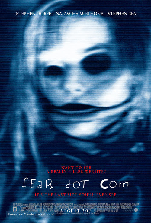 Pixel Demon FearDotCom Movie Poster A2 Size