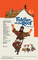 Fiddler on the Roof Cinema Movie Poster A2 Size
