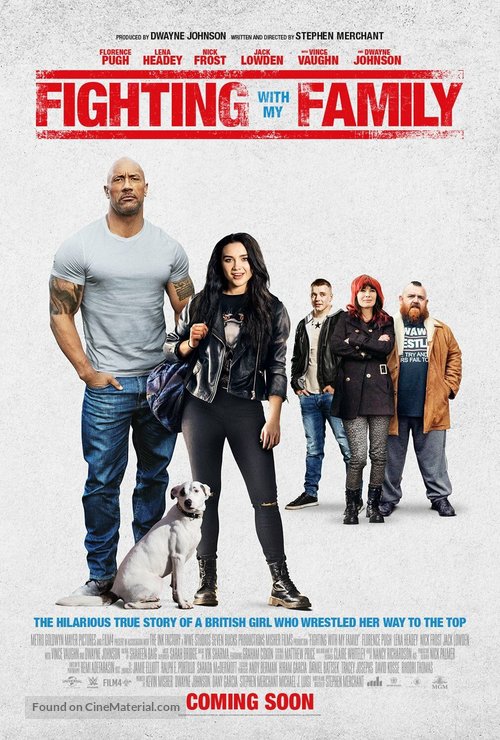 Fighting with My Family Cinema Movie Poster A2 Size