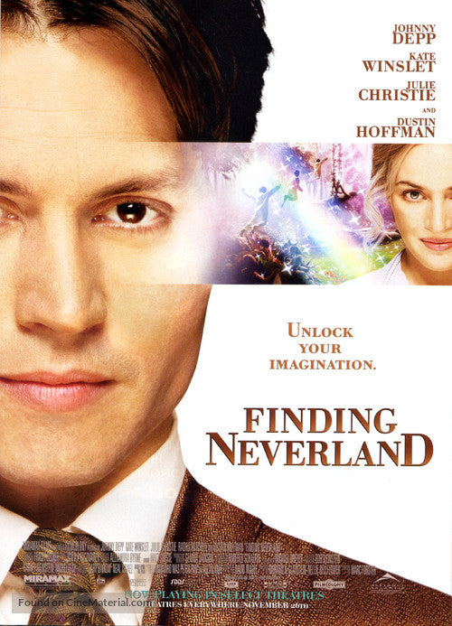 Finding Neverland Cinema Movie Poster A2 Size