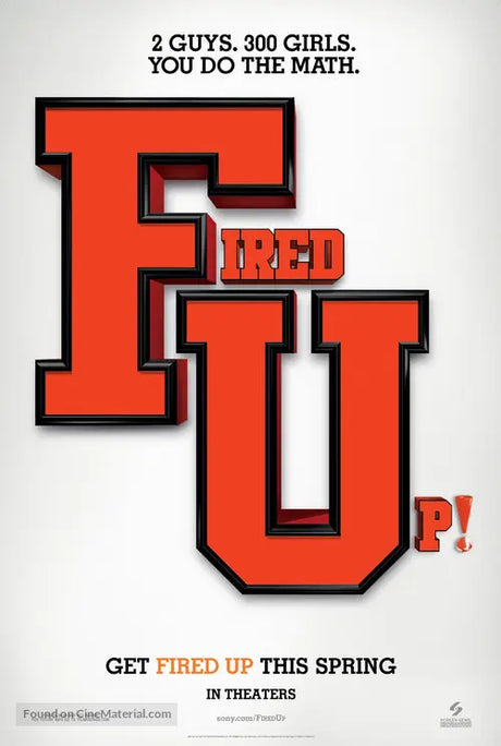 Pixel Demon Fired Up! Movie Poster A2 Size