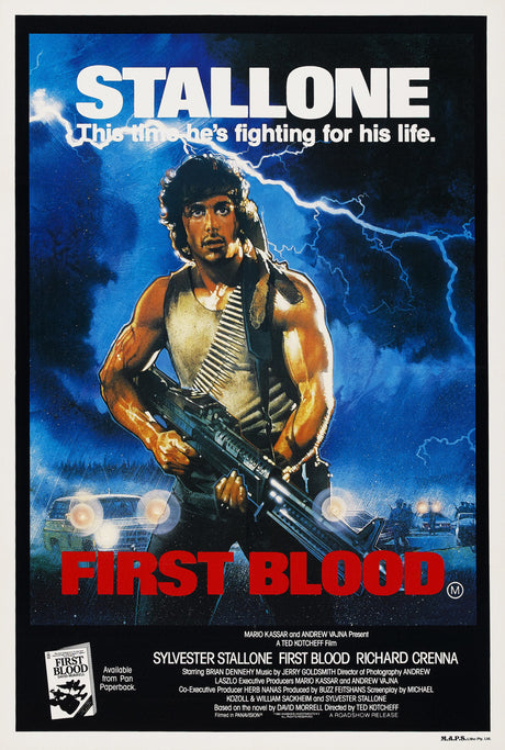 First Blood A2 Size Movie Poster-Pixel Demon