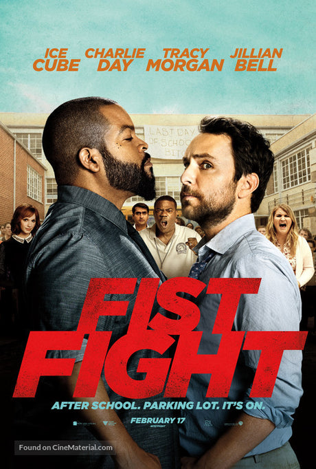 Pixel Demon Fist Fight Movie Poster A2 Size