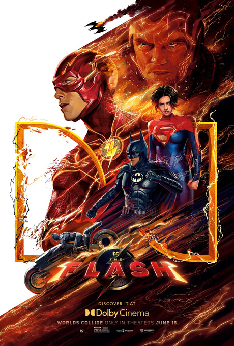 The Flash Design 1 A2 Size Posters-Pixel Demon