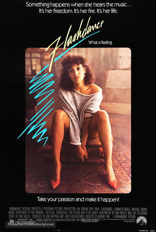Flashdance Cinema Movie Poster A2 Size