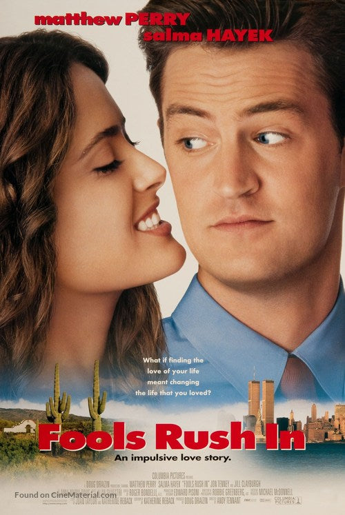 Fools Rush In Cinema Movie Poster A2 Size