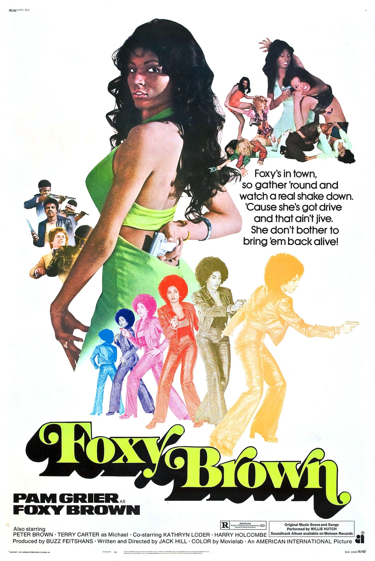 Foxy Brown A2 Size Movie Poster-Pixel Demon