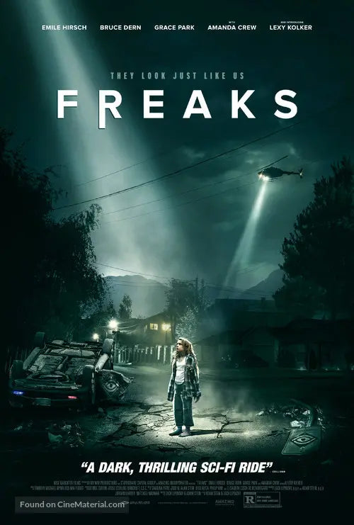 Freaks Cinema Movie Poster A2 Size