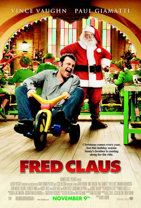 Fred Claus A2 Size Movie Poster-Pixel Demon