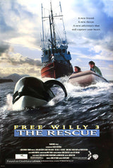 Free Willy 3: The Rescue Cinema Movie Poster A2 Size