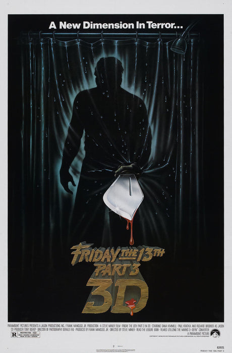 friday the 13th part iii A2 Size Movie Poster-Pixel Demon