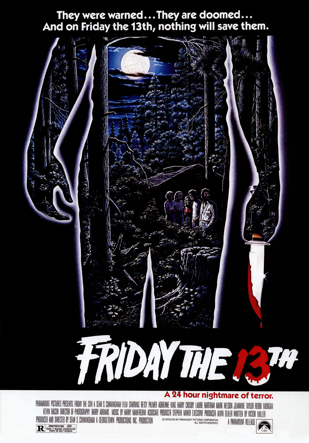 Friday the 13th A2 Size Movie Poster-Pixel Demon