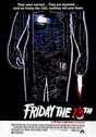 Friday the 13th A2 Size Movie Poster-Pixel Demon