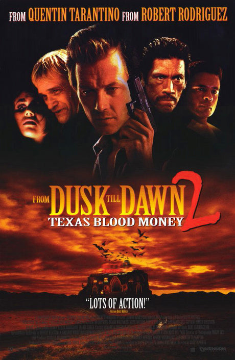 from dusk till dawn 2 texas blood money A2 Size Movie Poster-Pixel Demon