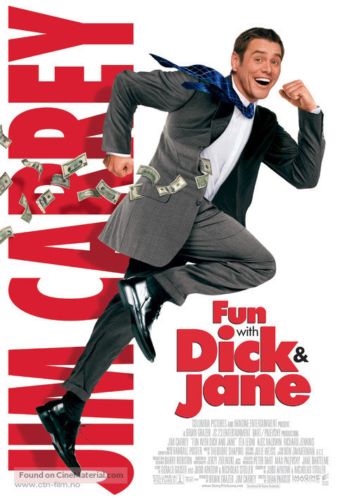 Fun with Dick and Jane Cinema Movie Poster A2 Size