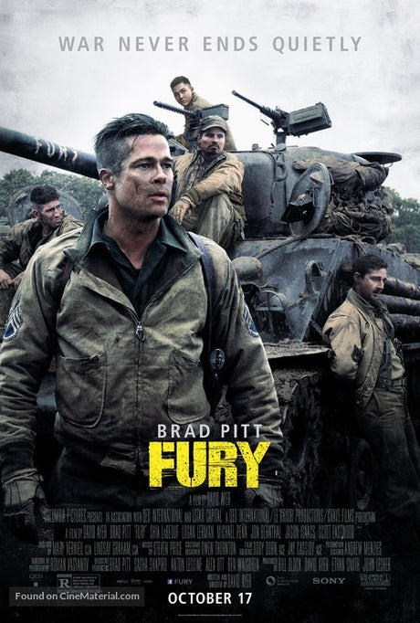 Fury A2 Movie Poster-Pixel Demon