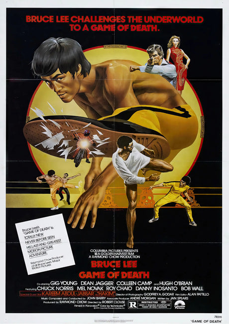 Bruce Lee Game Of Death A2 Size Movie Poster-Pixel Demon